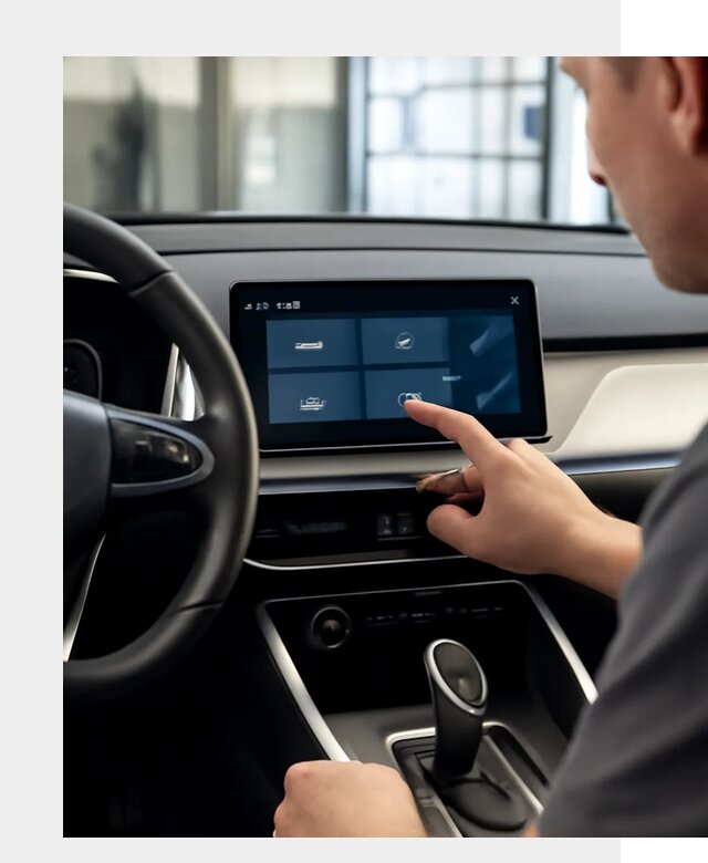 Русификация Geely Coolray в Ханты-Мансийске от 8065 р. | ФастМобиль-Хнт