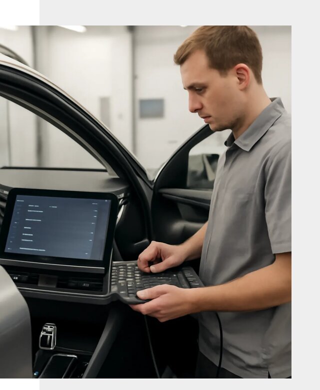 Русификация мультимедиа автомобилей Lynk Co в Ханты-Мансийске