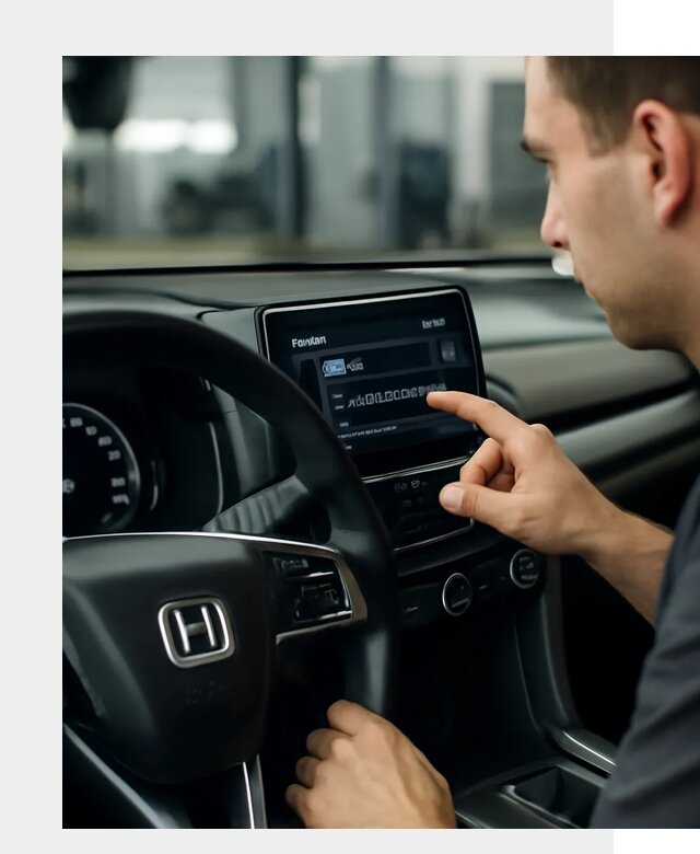 Русификация панели приборов Honda в Ханты-Мансийске по цене 5105 ФастМобиль-Хнт